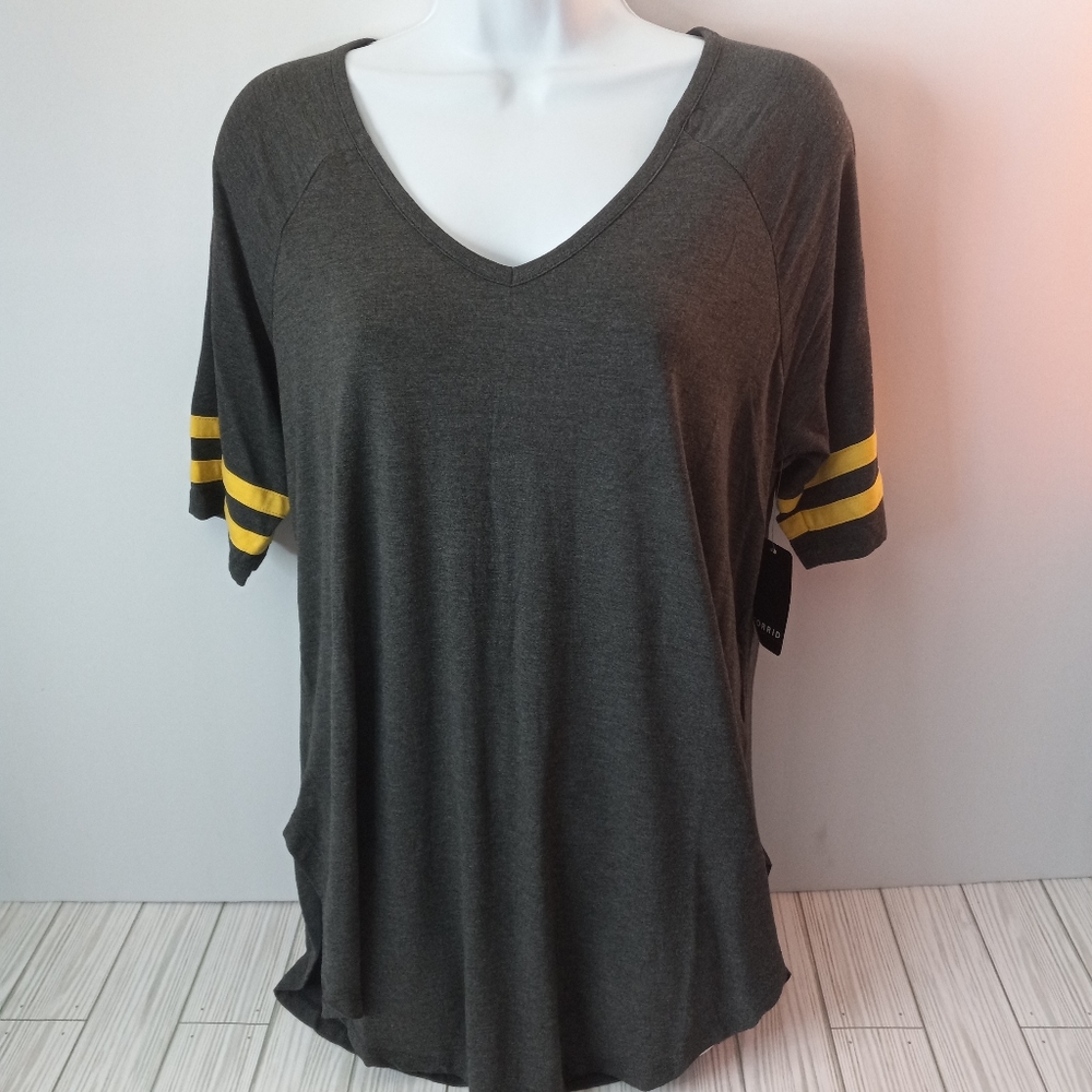 Torrid Super Soft Varsity Tunic Tee